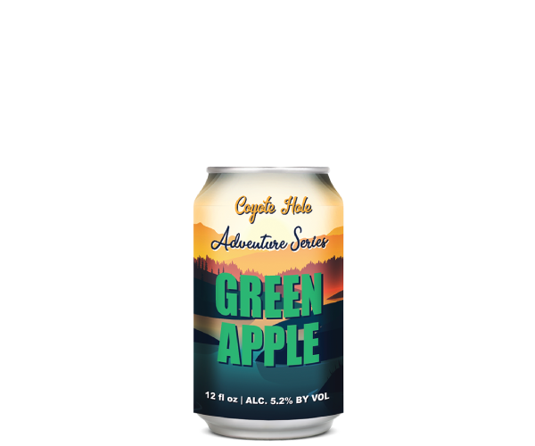 Coyote Hole Adventure Series Green Apple Hard Cider