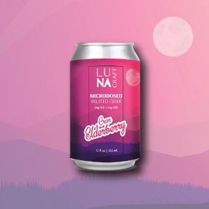 LUNA Cran-Elderberry Microdosed Cider