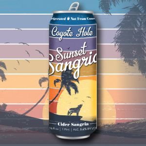 Coyote Hole Sunset Sangria Cider